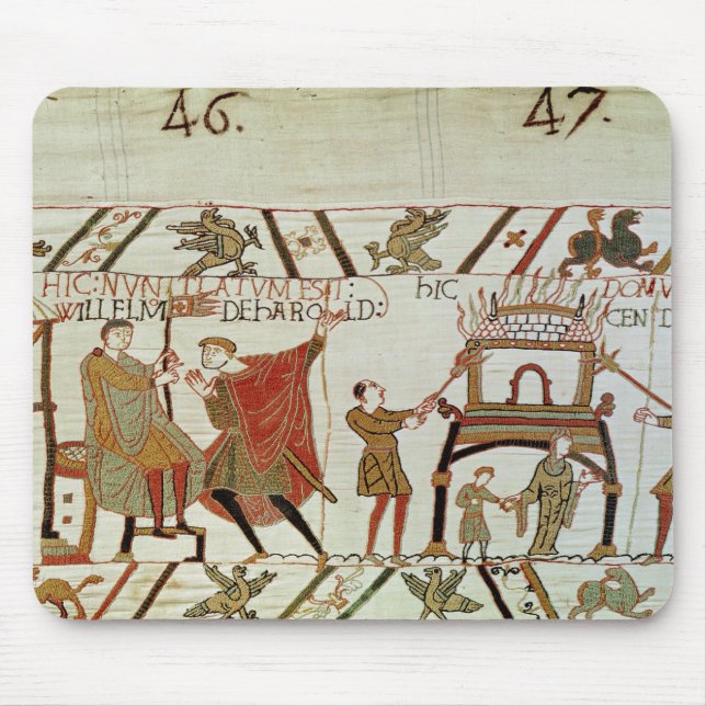 News concerning Harold  being brought to Mouse Pad (Front)