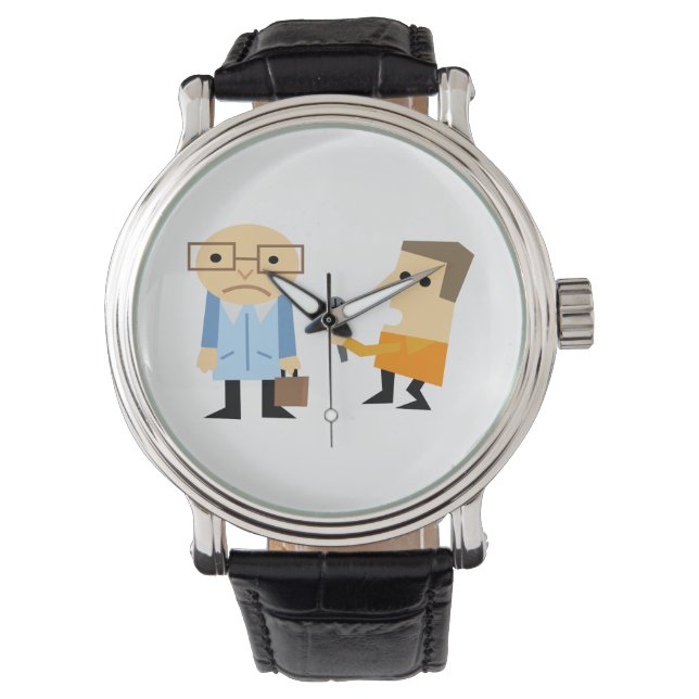 News Interview Watch (Front)