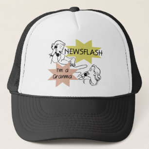 Newsflash I'm a Granma Tshirts and Gifts Trucker Hat