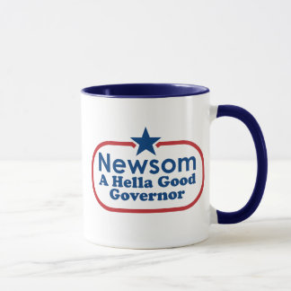 Newsom, a hella good governor mug