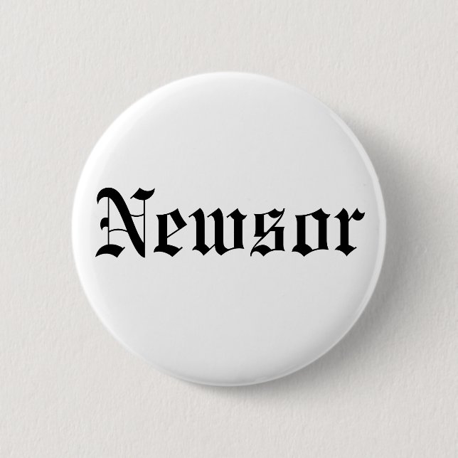 Newsor 2 Inch Round Button (Front)
