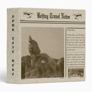 Newspaper Avery Binder