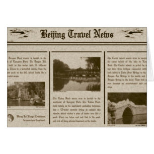 Newspaper Card