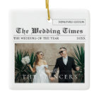 Newspaper Design | Newlyweds Photo
