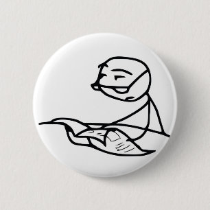 Newspaper Guy 2 Inch Round Button
