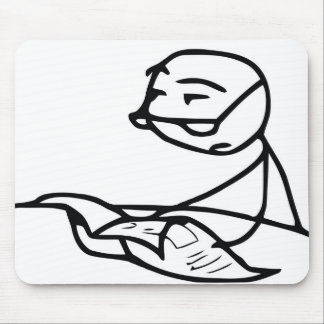 Newspaper Guy Mouse Pad
