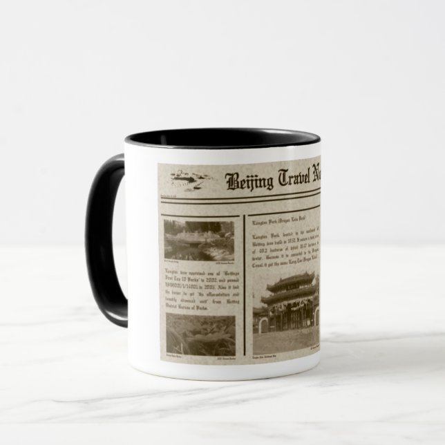 Newspaper Mug (Front Left)