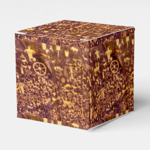 Newspaper Rock American Indian Utah Favor Box