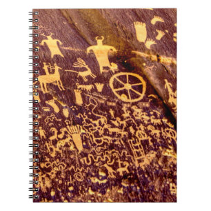 Newspaper Rock American Indian Utah Notebook