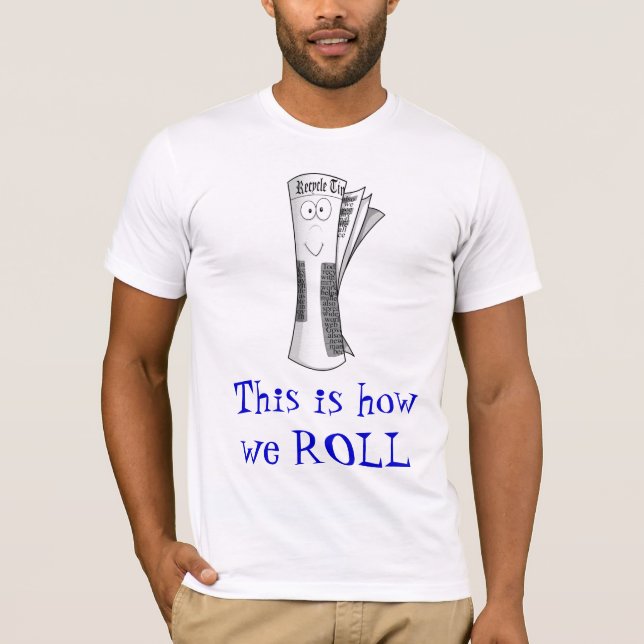 newspaper shirt (Front)