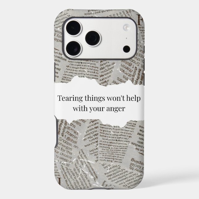 Newspaper Tear (Back)