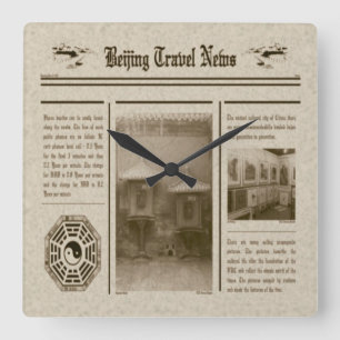 Newspaper Wall Clock