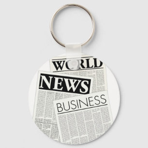 Newspapers Keychain