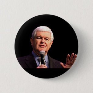 Newt Gingrich 2 Inch Round Button