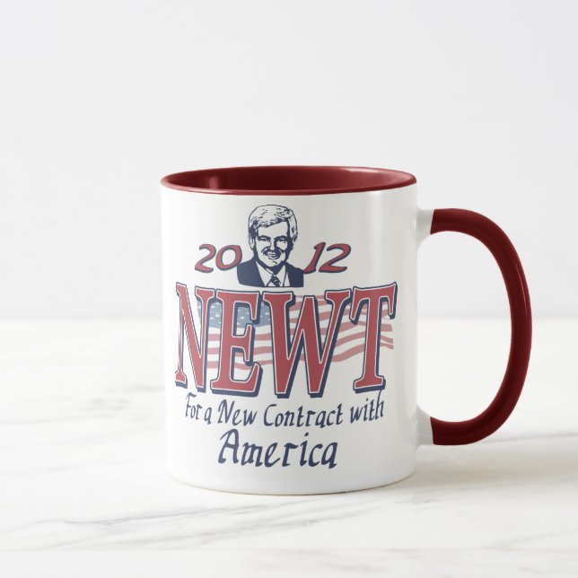 Newt Gingrich for President 2012 Gear Mug (Right)
