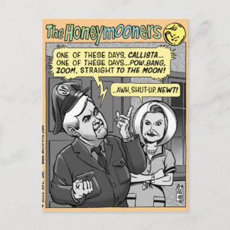 NEWT GINGRICH POSTCARD