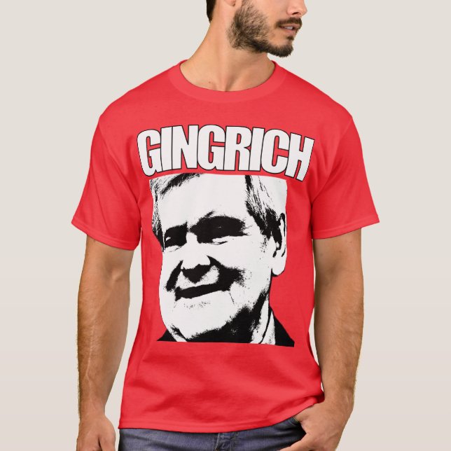 Newt Gingrich President 2012 T-Shirt (Front)