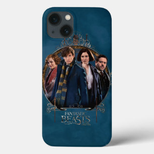NEWT SCAMANDER™ and Company Art Nouveau Frame iPhone 13 Case