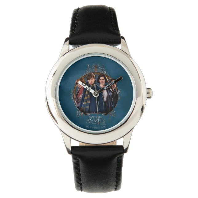 NEWT SCAMANDER™ and Company Art Nouveau Frame Watch (Front)