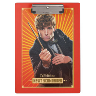 Newt Scamander Character Graphic Clipboard