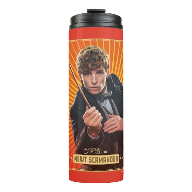 Newt Scamander Character Graphic Thermal Tumbler (Front)