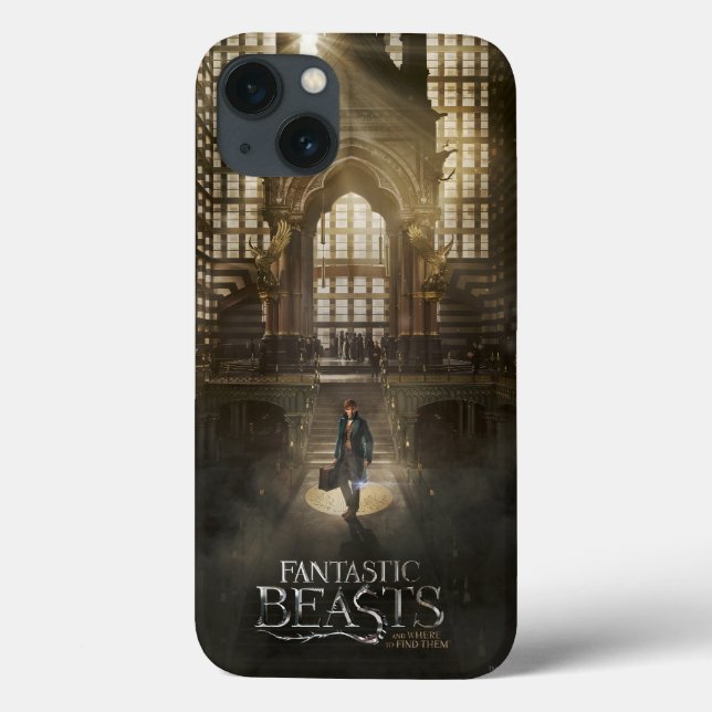 NEWT SCAMANDER™ in MACUSA™ Headquarters Case-Mate iPhone Case (Back)