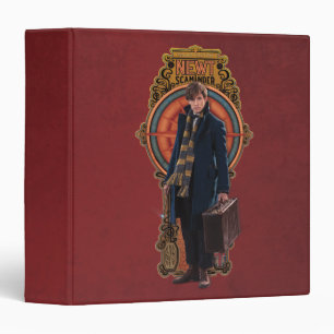 NEWT SCAMANDER™ Standing Art Nouveau Panel Binder
