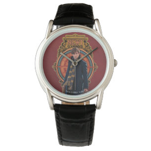 NEWT SCAMANDER™ Standing Art Nouveau Panel Watch