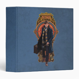 NEWT SCAMANDER™ Walking Art Nouveau Panel Binder