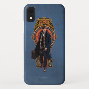 NEWT SCAMANDER™ Walking Art Nouveau Panel iPhone XR Case