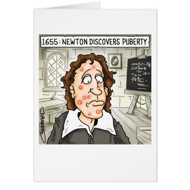 Newton Discovers Puberty (Front)