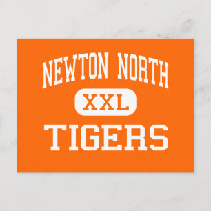 Newton North - Tigers - High - Newton Postcard