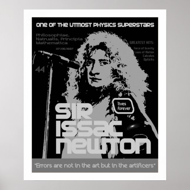 Newton Poster (Front)