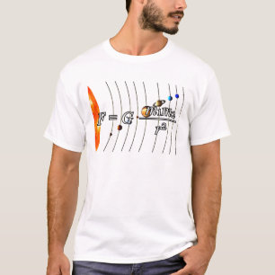 Newton's Laws of Universal Gravitation. T-Shirt