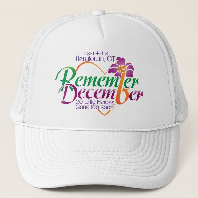 Newtown School Memorial Hat (Front)