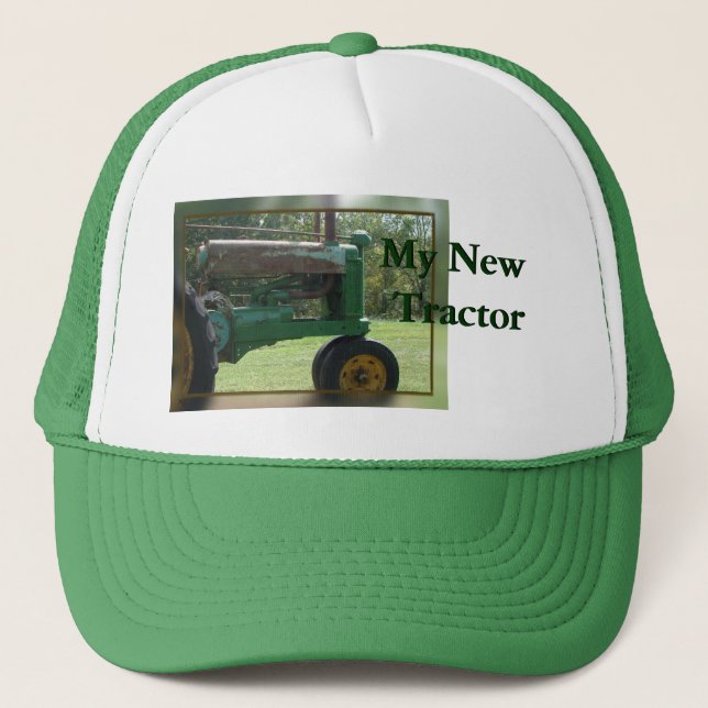 NewTractor Cap-customize Trucker Hat (Front)