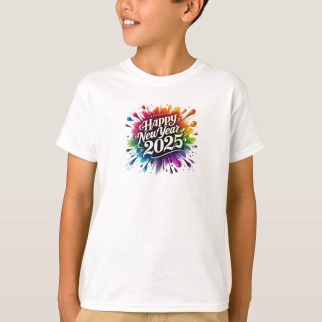 #NewYear2025 T-Shirt (Front)