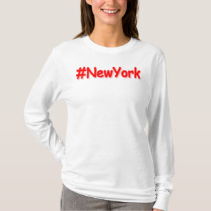 "#NewYork " Cute Design. Buy Now T-Shirt