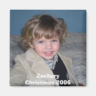 newzack, ZacharyChristmas 2006 Magnet
