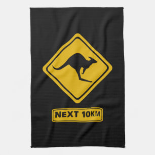 next 10 km kangaroos kitchen towel