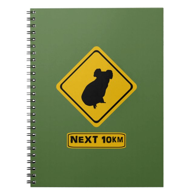 next 10 km koalas notebook (Front)