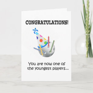 Next Age Bracket Pickleball Birthday Card