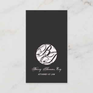Next Appointment Cards, monogram DIY colour Card