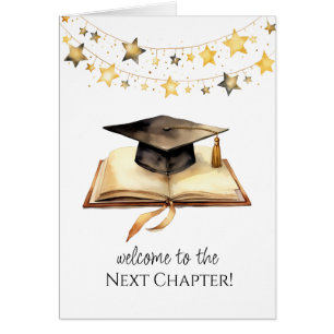 Next Chapter Congratulations Graduate Greeting