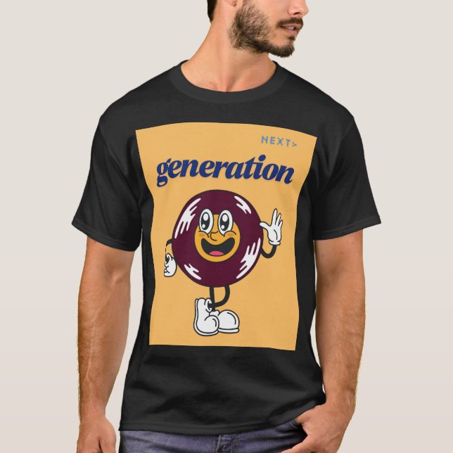Next Generation Donut Vibes T-Shirt (Front)