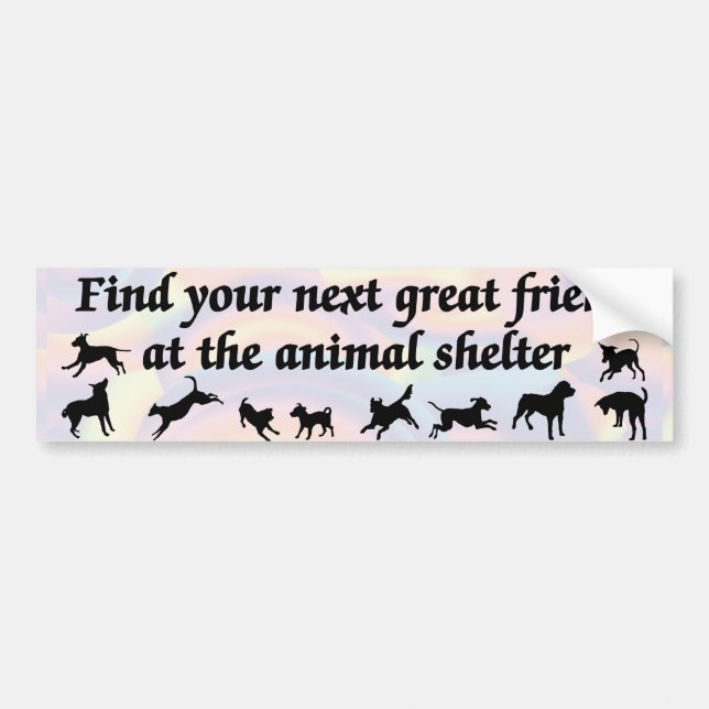 Next Great Friend Bumper Sticker (Front)
