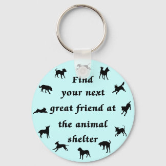 Next Great Friend Keychain