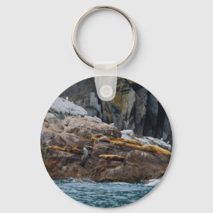 Next In Line Keychain