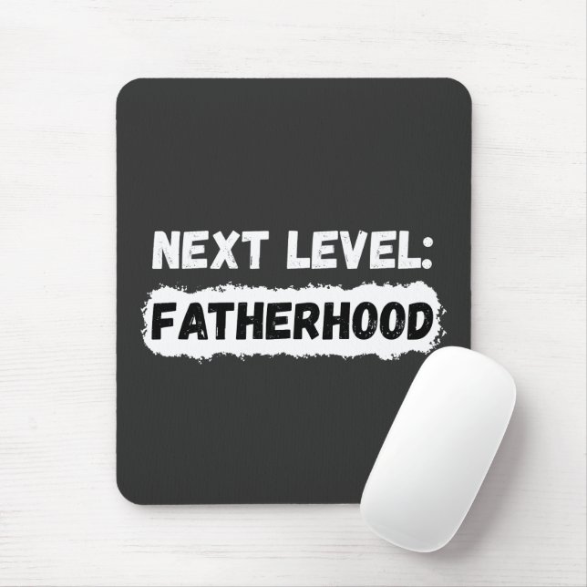 Next Level: Fatherhood Gamer Dad Mouse Pad (With Mouse)