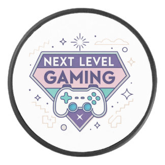 Next Level Gaming Retro Controller Pastel Gamer Tr Hockey Puck